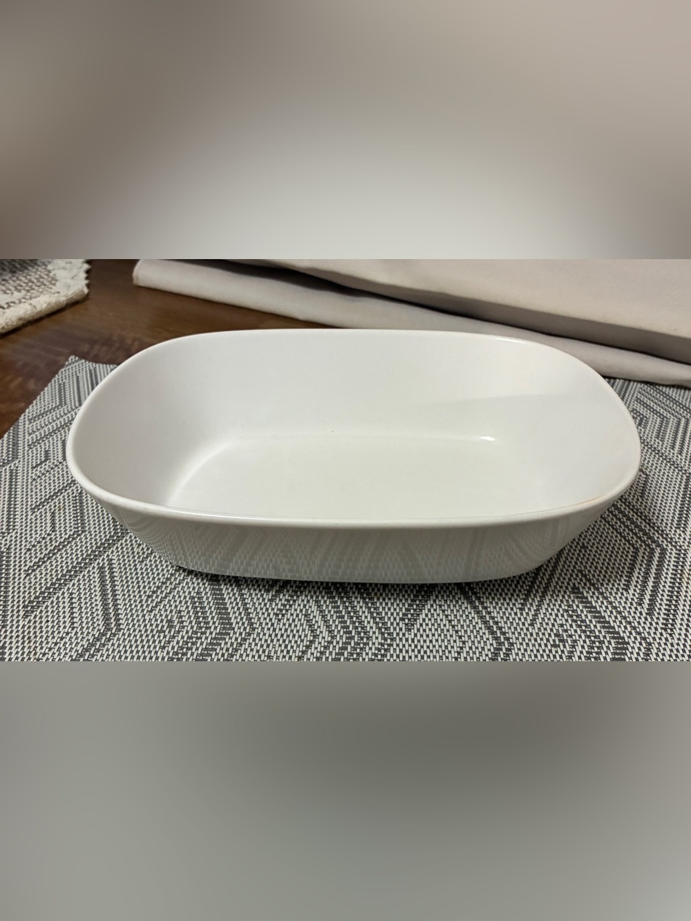 Noritake Progressions "Pearl White”Vegetable Bowl